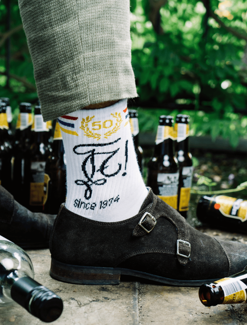 Socken bedrucken Studentenverein